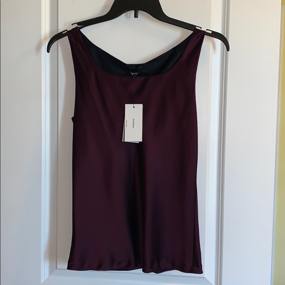 Lafayette reversible silky sleeveless top sz 6 NWT - Picture 1 of 3